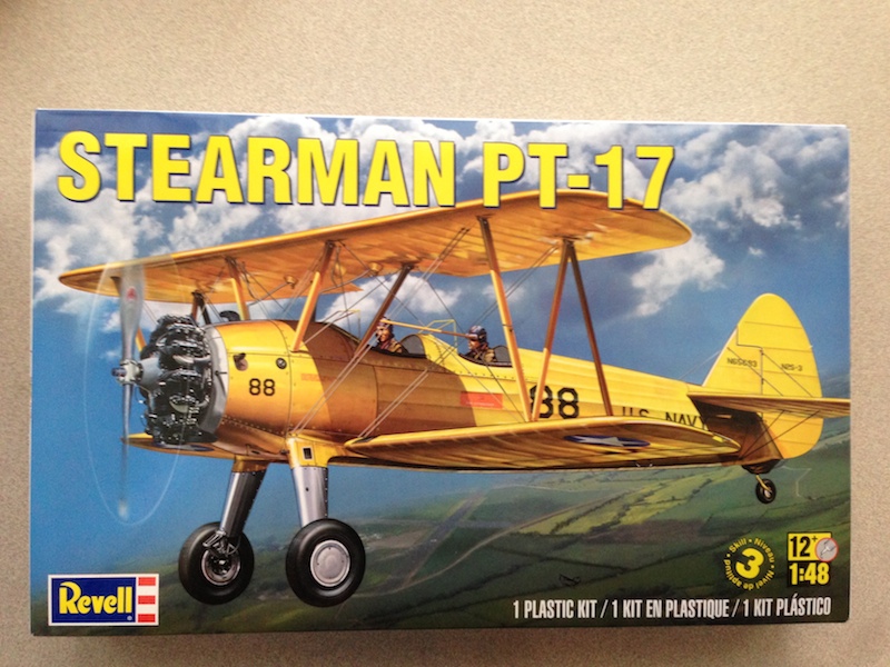 Revell Model Airplane Kit Stearman Pt-17 Plastic 1 48 for sale online